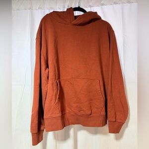 Old Navy Men's Burnt Orange Hoodie